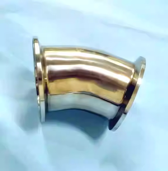 H276 Hastelloy 904L food and pharmaceutical grade 30 45 and 135 degree sanitary elbows non-standard customization available